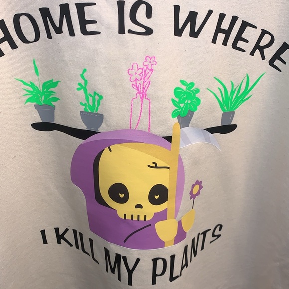 NEW!! “WHERE I KILL MY PLANTS” tee - Picture 3 of 7